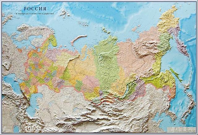 苏联俄罗斯地图