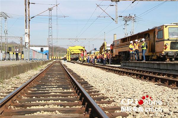 中土集团承接的塞尔维亚铁路修复改造项目正式开工